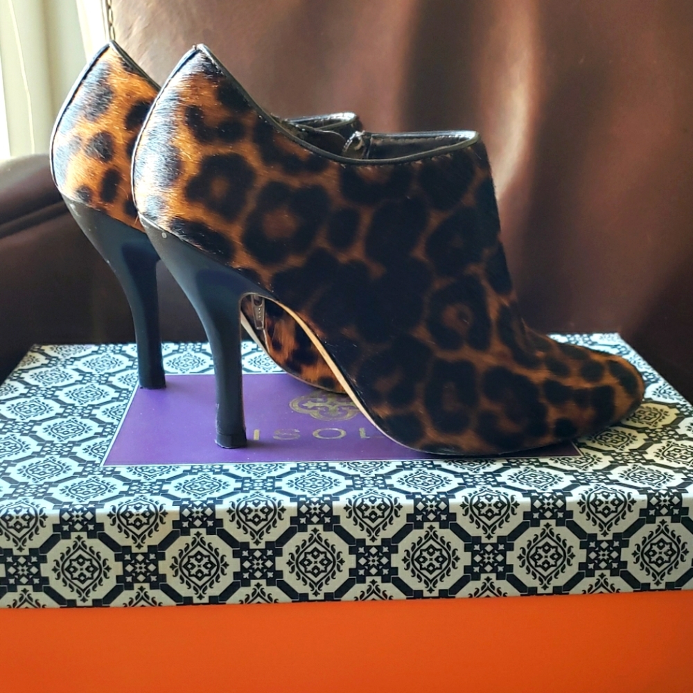 Animal Print Booties size 7.5